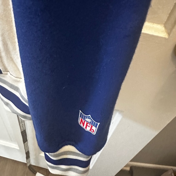 Blue and white Indianapolis Colts Embroidered NFL Team Hoodie - Picture 5 of 11